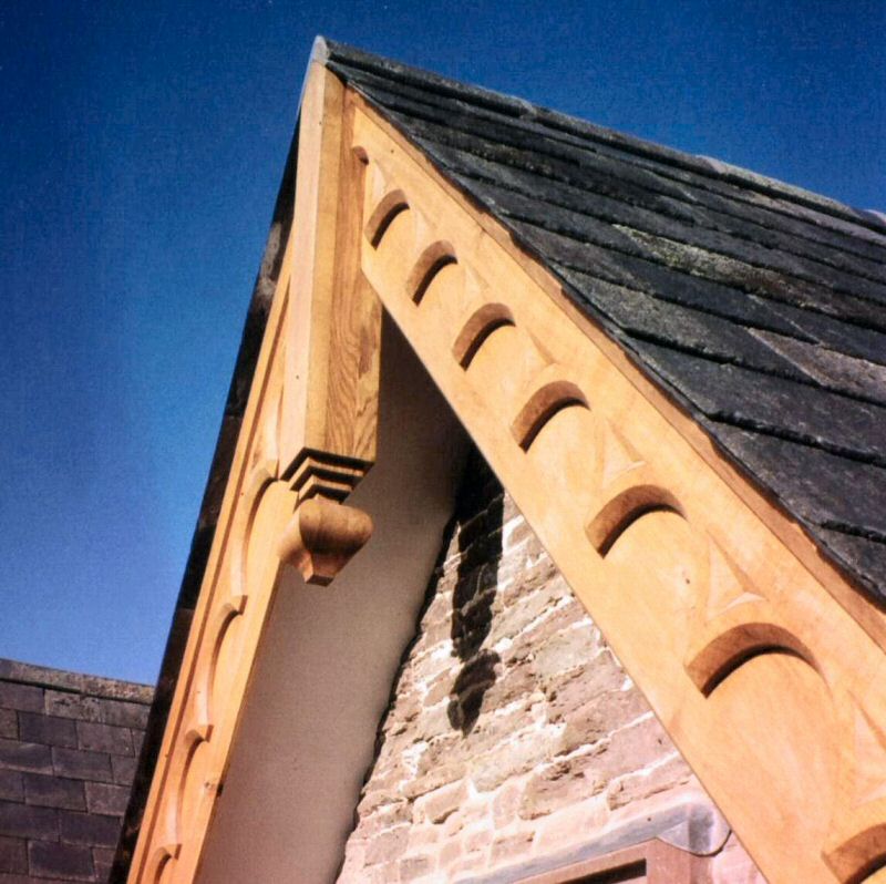 pic of oak repair and slates