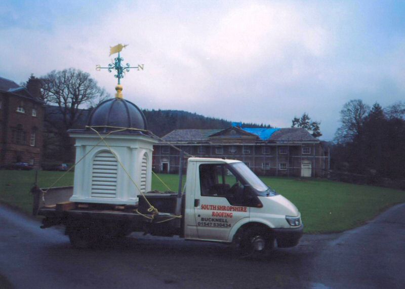 pic of roof work in progress