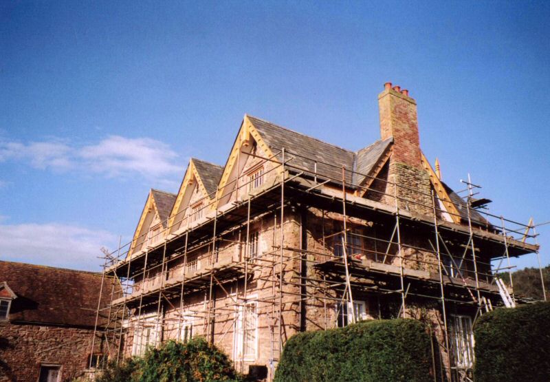 pic of oak and roof repair